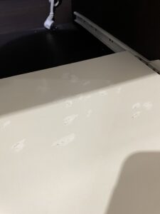 ニトリ　スライド扉キッチンボード　5.